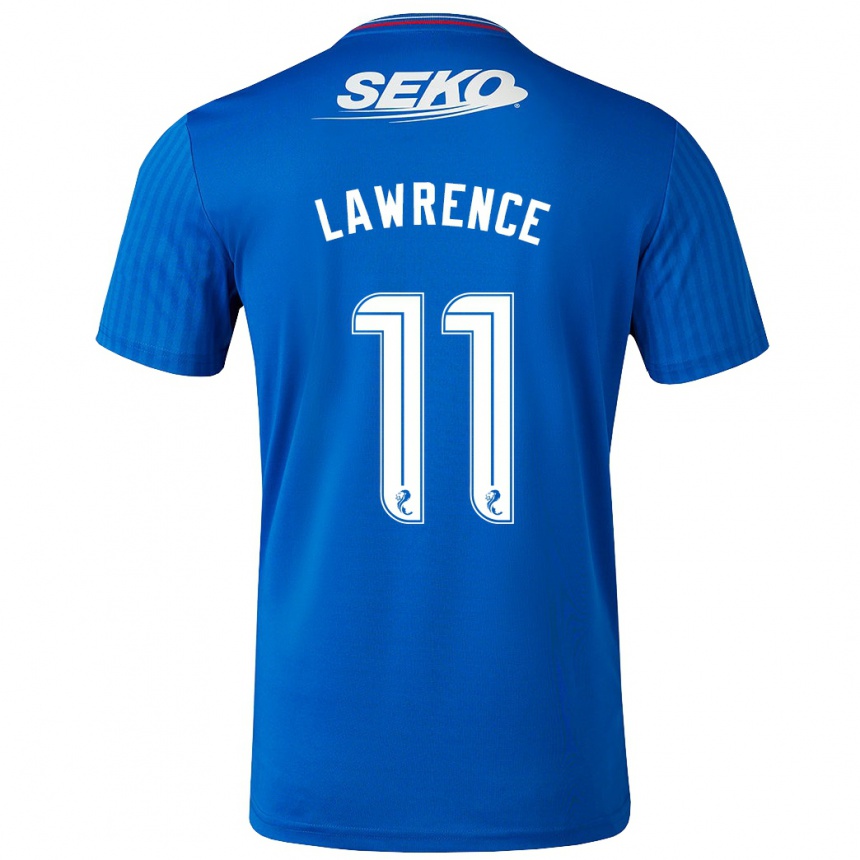 Men Football Tom Lawrence #11 Blue Home Jersey 2023/24 T-Shirt