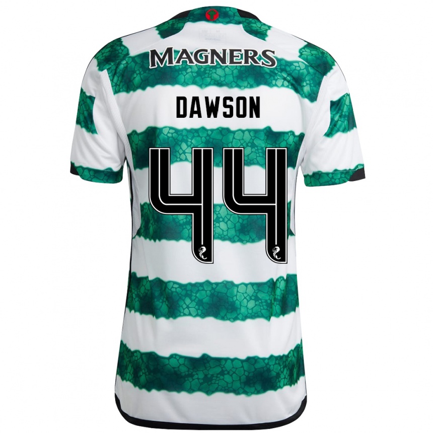 Men Football Joey Dawson #44 Green Home Jersey 2023/24 T-Shirt