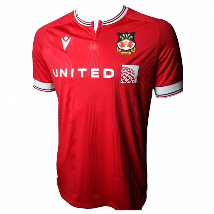 Men Football Callum Edwards #0 Red Home Jersey 2023/24 T-Shirt