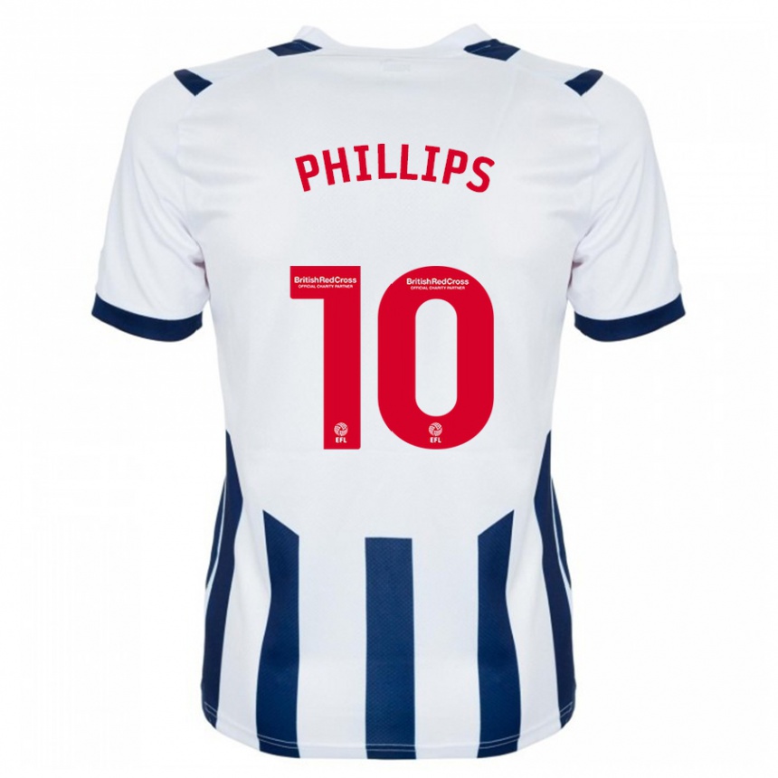 Men Football Matt Phillips #10 White Home Jersey 2023/24 T-Shirt