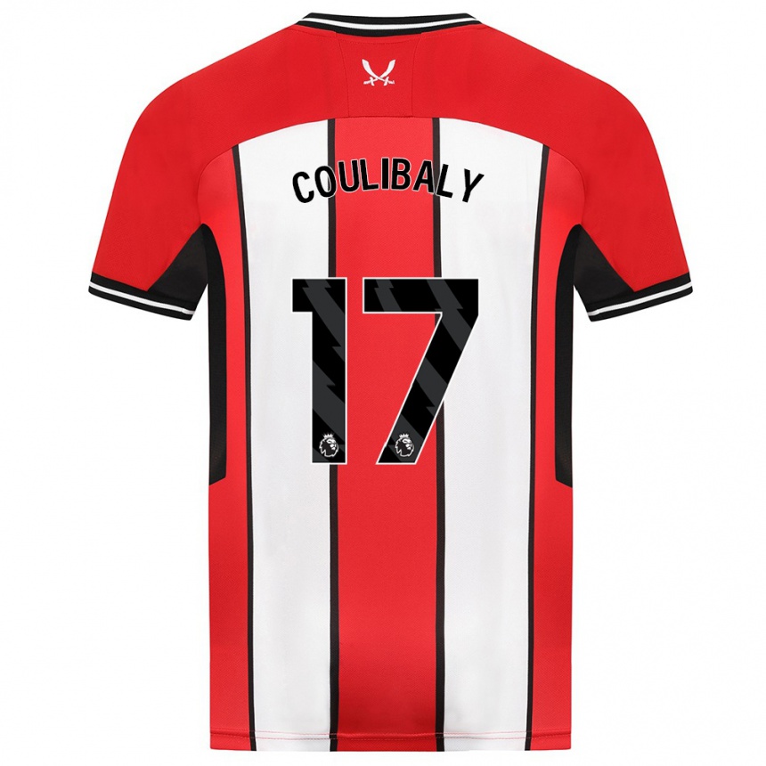 Men Football Ismaila Coulibaly #17 Red Home Jersey 2023/24 T-Shirt