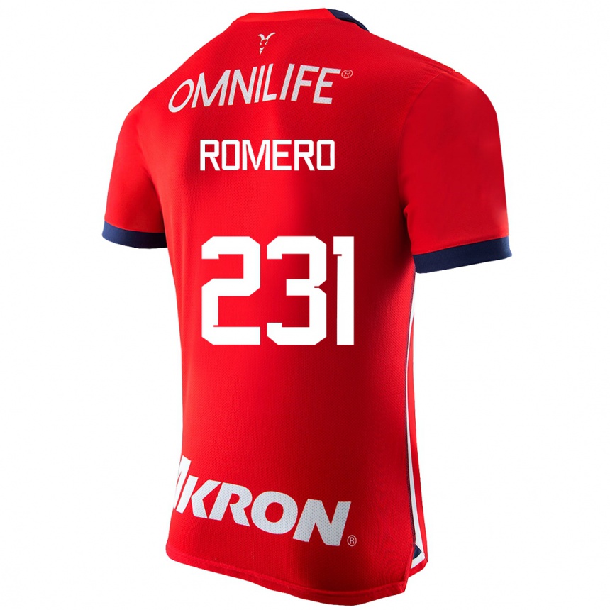 Men Football Ángel Romero #231 Red Home Jersey 2023/24 T-Shirt