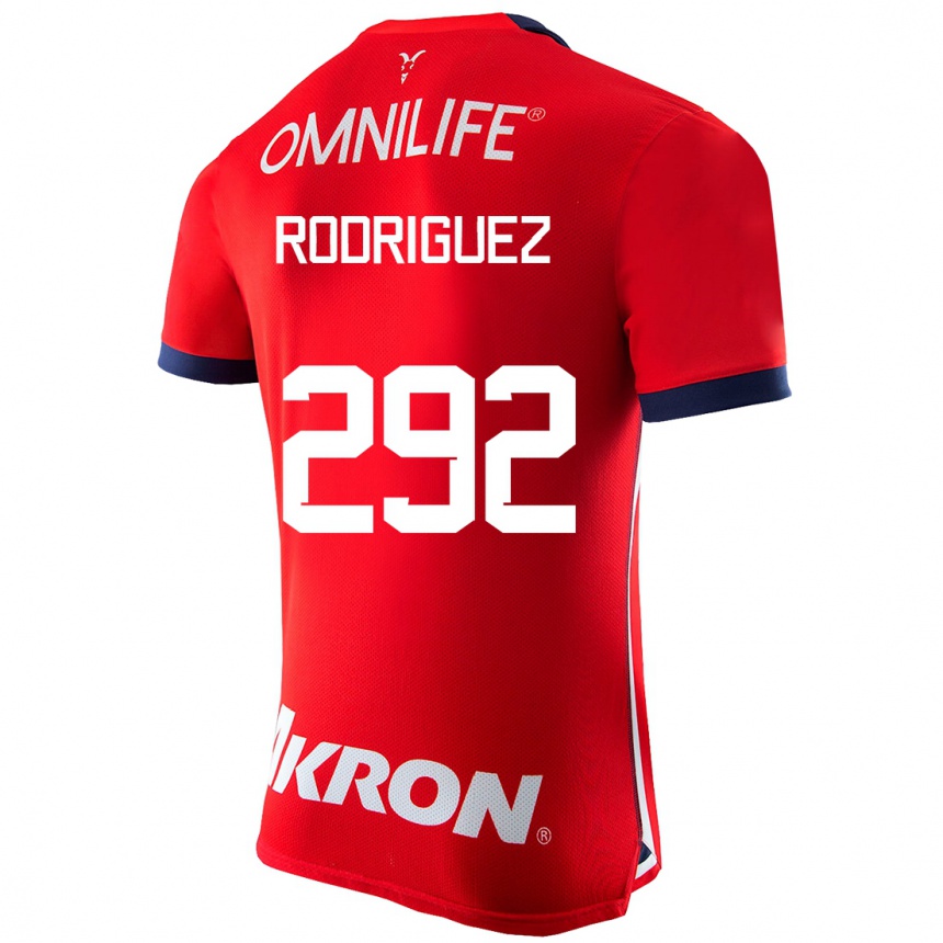 Men Football Emiliano Rodríguez #292 Red Home Jersey 2023/24 T-Shirt