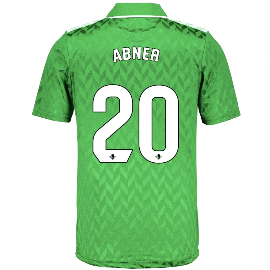 Men Football Abner #20 Green Away Jersey 2023/24 T-Shirt