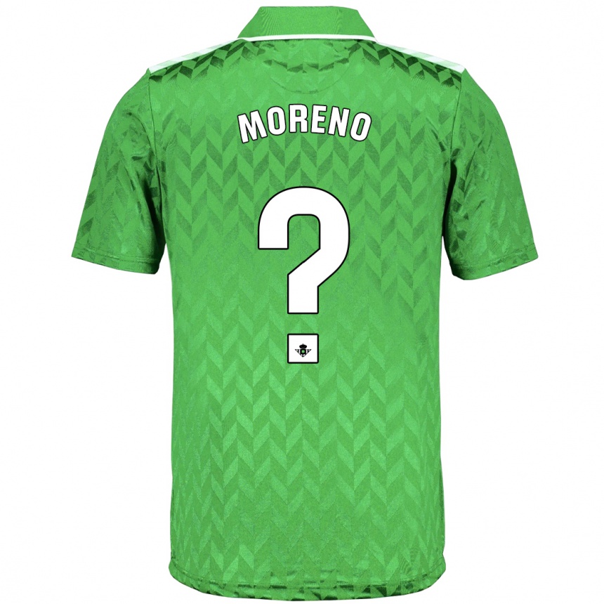 Men Football Agus Moreno #0 Green Away Jersey 2023/24 T-Shirt