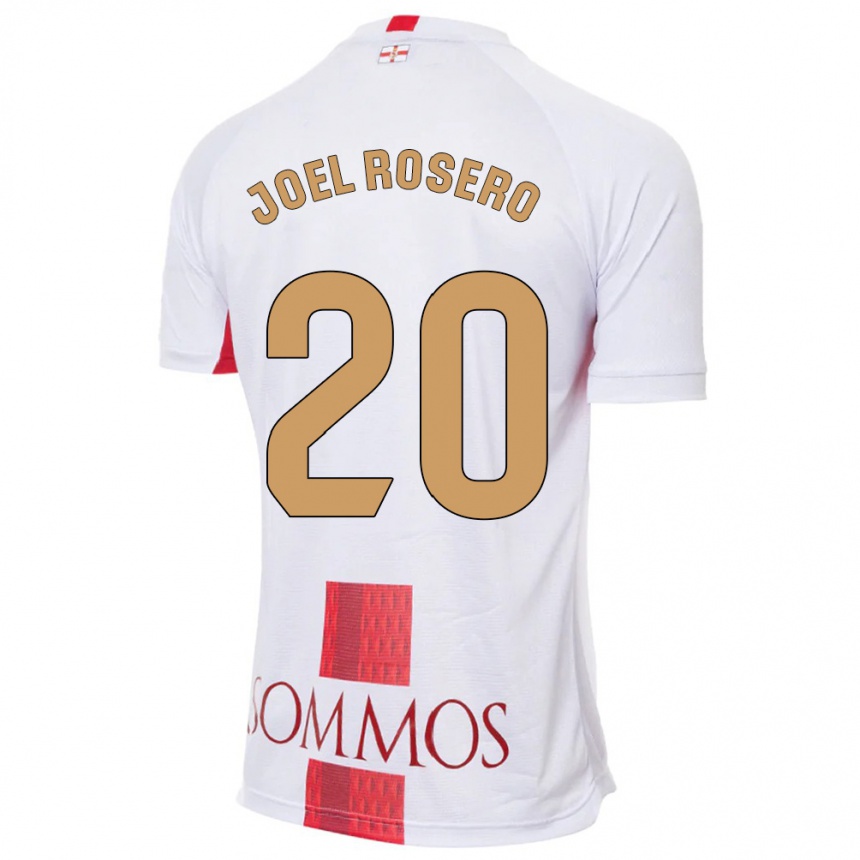 Men Football Alexis Joel Rosero #20 White Away Jersey 2023/24 T-Shirt