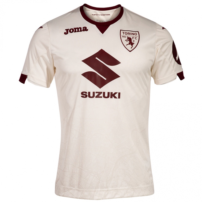 Men Football Annalisa Favole #14 Champagne Away Jersey 2023/24 T-Shirt