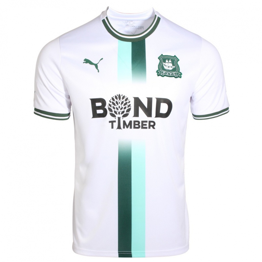 Men Football Mustapha Bundu #15 White Away Jersey 2023/24 T-Shirt