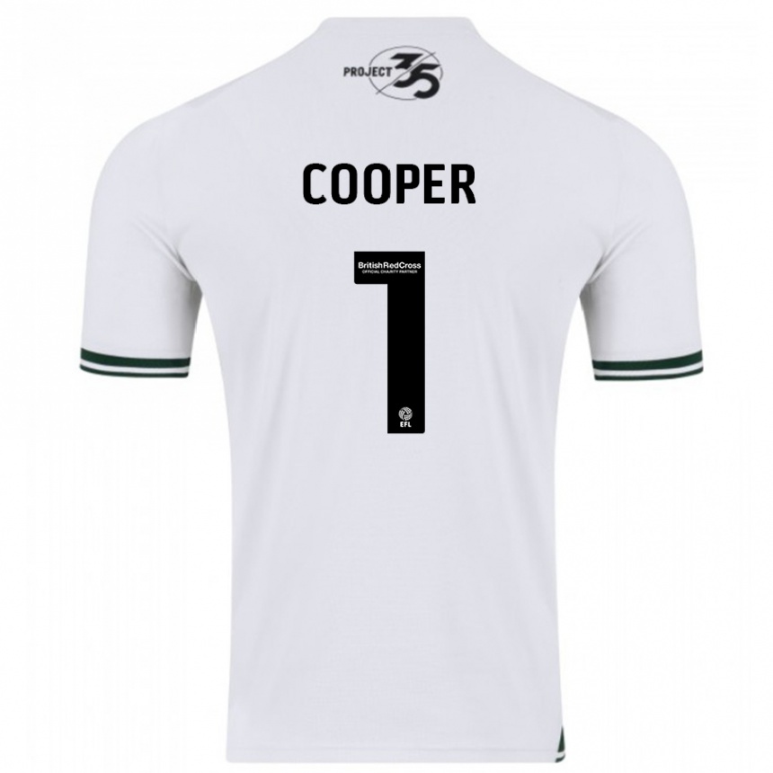 Men Football Michael Cooper #1 White Away Jersey 2023/24 T-Shirt