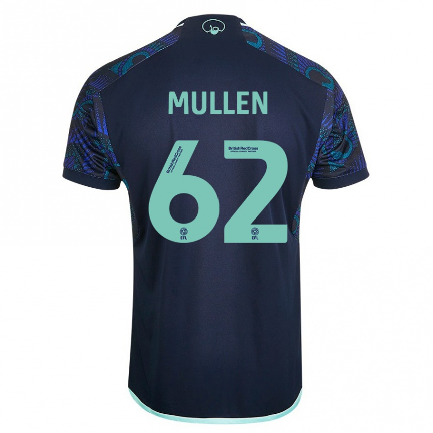 Men Football Jeremiah Chilokoa-Mullen #62 Blue Away Jersey 2023/24 T-Shirt