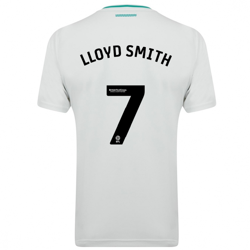 Men Football Lexi Lloyd-Smith #7 White Away Jersey 2023/24 T-Shirt