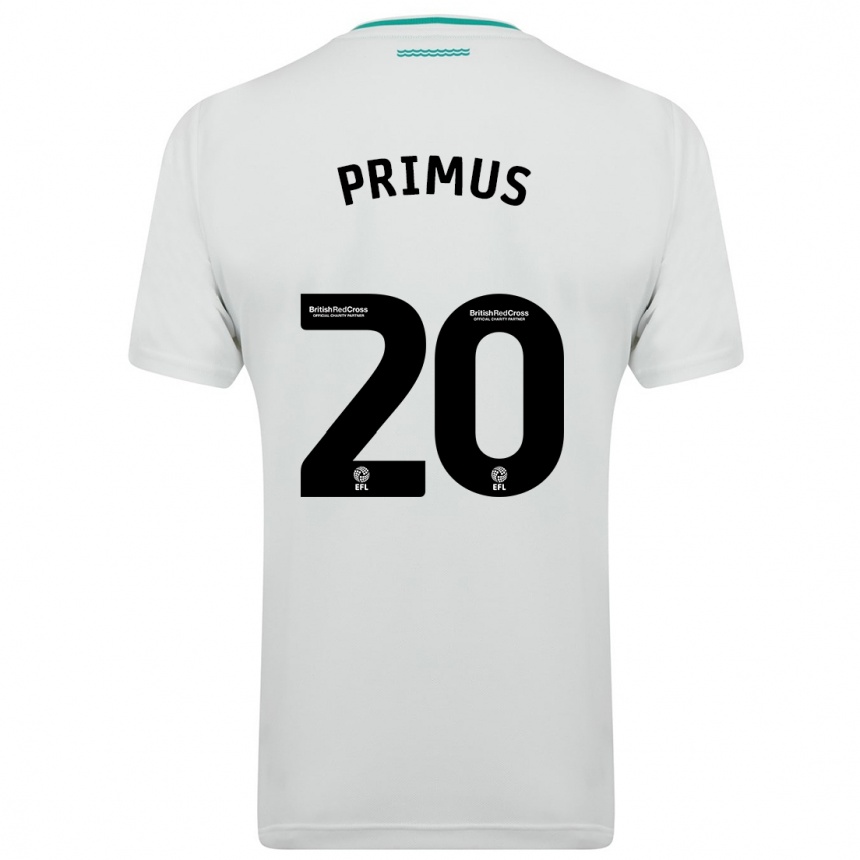 Men Football Atlanta Primus #20 White Away Jersey 2023/24 T-Shirt