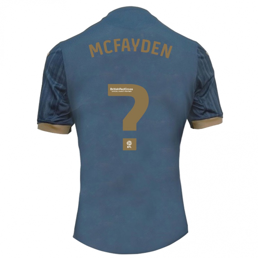 Men Football Lincoln Mcfayden #0 Dark Teal Away Jersey 2023/24 T-Shirt