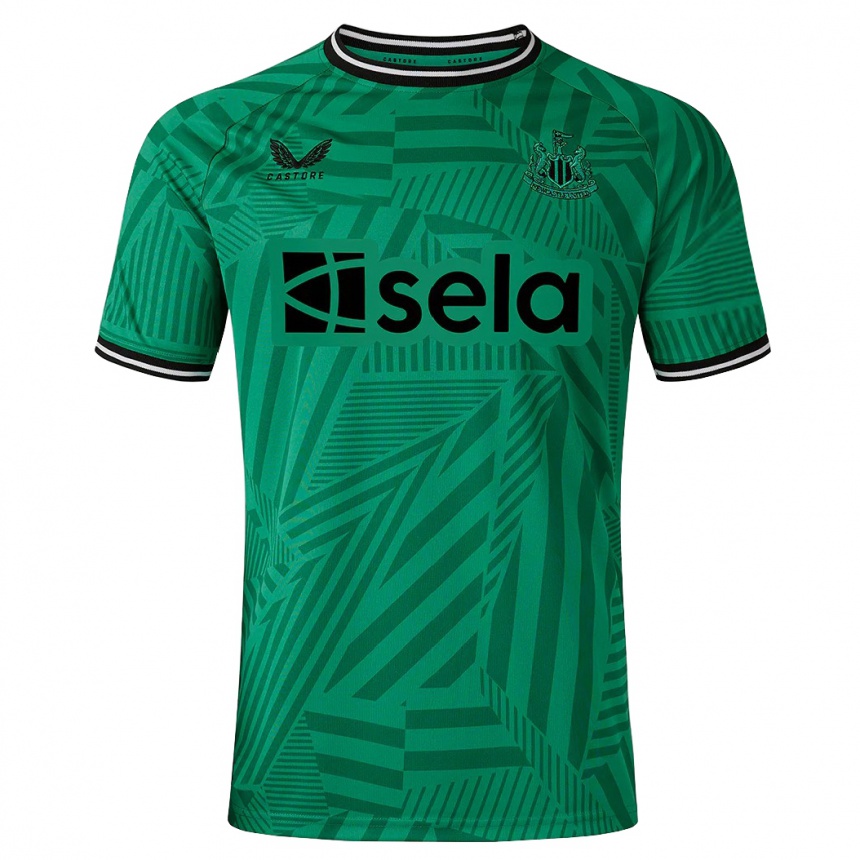 Men Football Your Name #0 Green Away Jersey 2023/24 T-Shirt