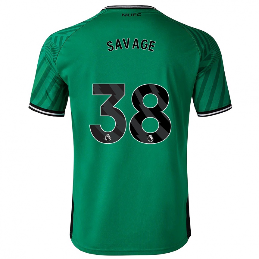 Men Football Remi Savage #38 Green Away Jersey 2023/24 T-Shirt