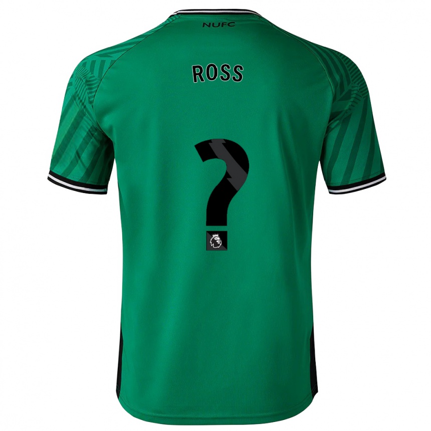 Men Football Taylor Ross #0 Green Away Jersey 2023/24 T-Shirt