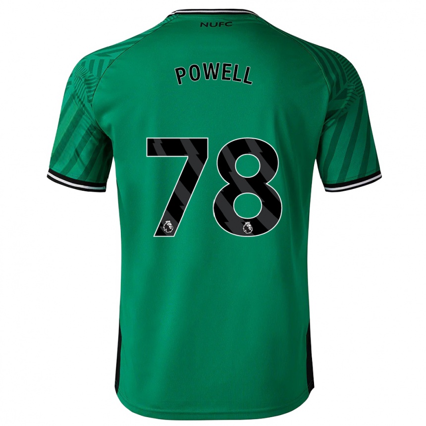 Men Football Harry Powell #78 Green Away Jersey 2023/24 T-Shirt