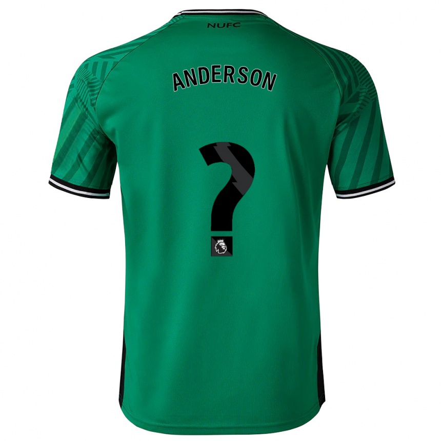 Men Football Will Anderson #0 Green Away Jersey 2023/24 T-Shirt