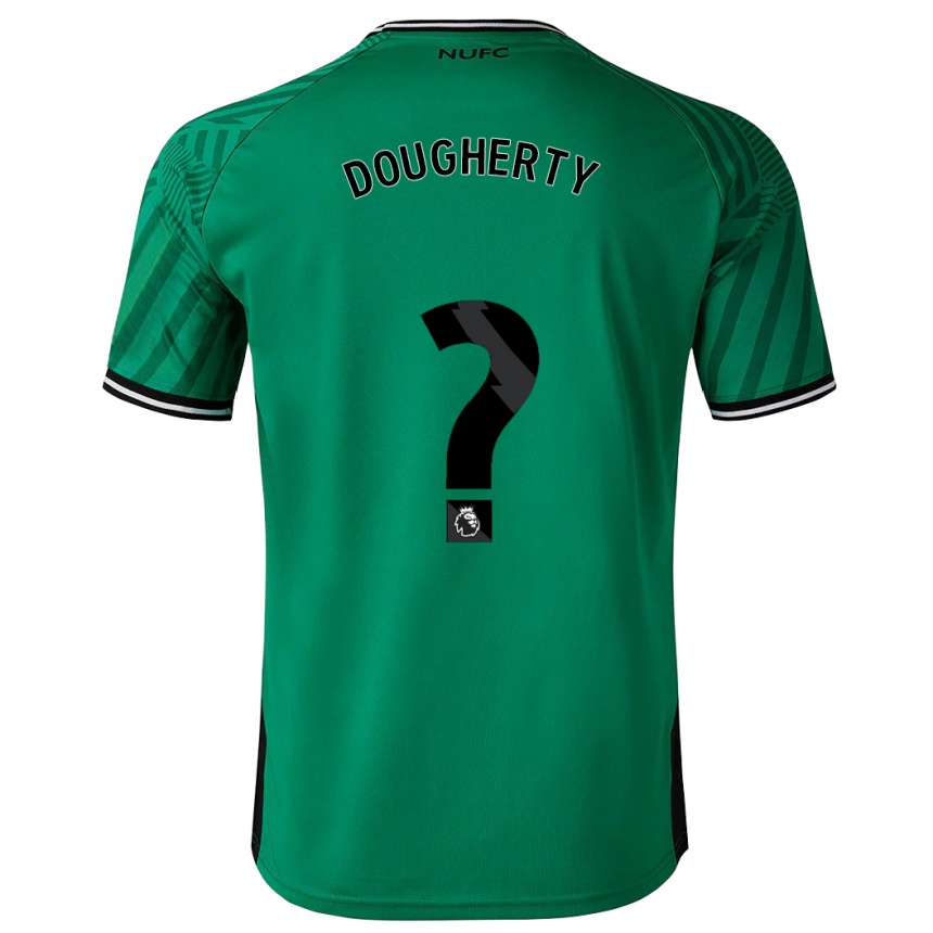 Men Football Ryan Dougherty #0 Green Away Jersey 2023/24 T-Shirt