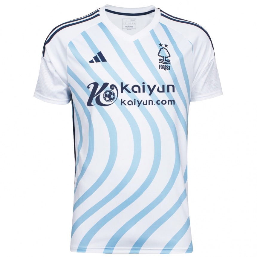 Men Football Laura-Jayne O'neill #15 White Blue Away Jersey 2023/24 T-Shirt