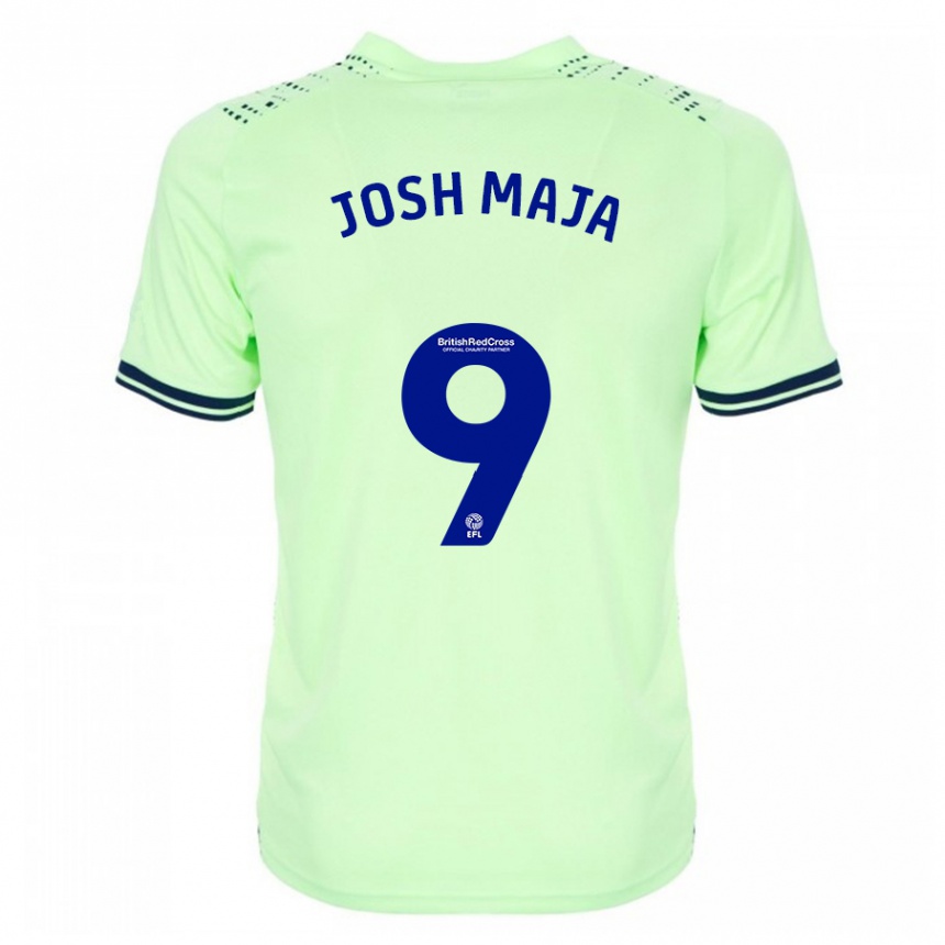 Men Football Josh Maja #9 Navy Away Jersey 2023/24 T-Shirt