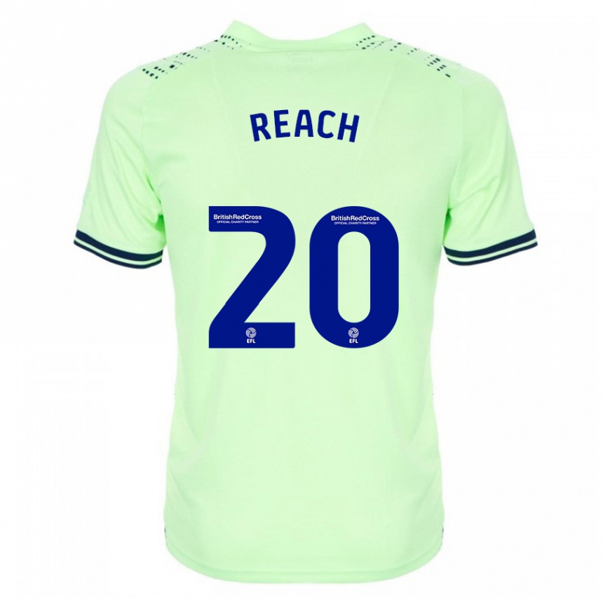 Men Football Adam Reach #20 Navy Away Jersey 2023/24 T-Shirt