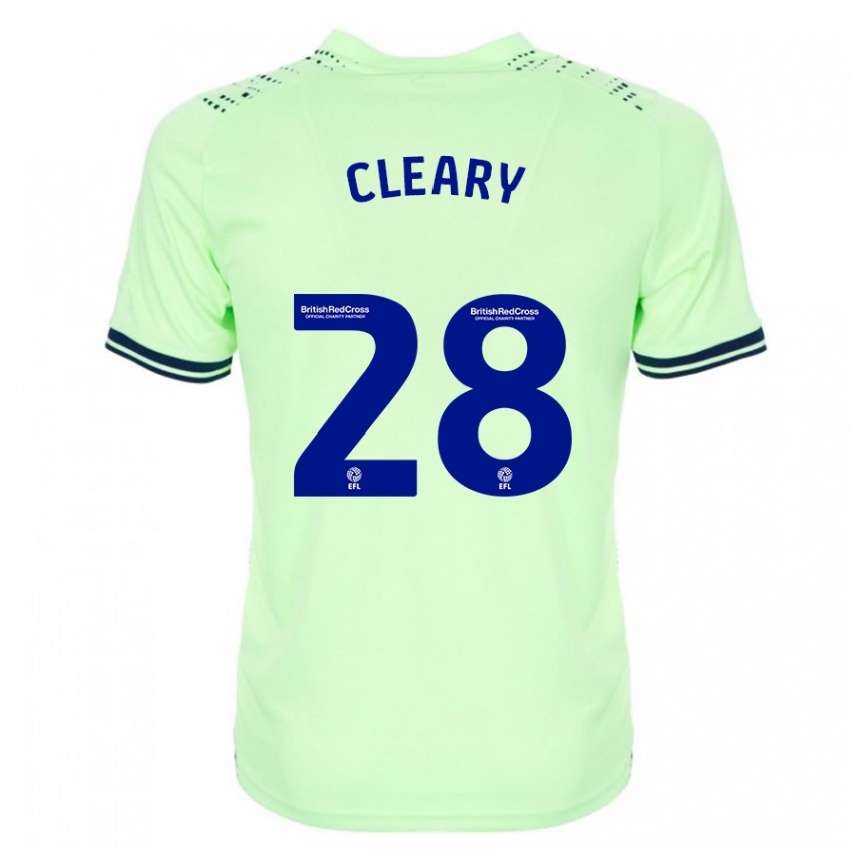 Men Football Reyes Cleary #28 Navy Away Jersey 2023/24 T-Shirt