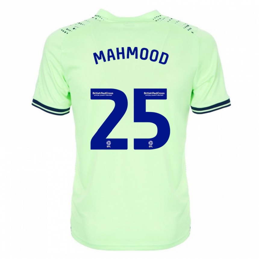 Men Football Mahmood #25 Navy Away Jersey 2023/24 T-Shirt