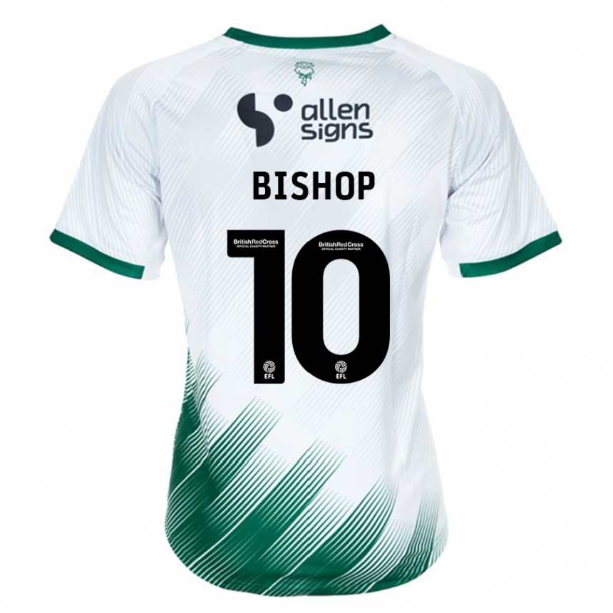 Men Football Teddy Bishop #10 White Away Jersey 2023/24 T-Shirt