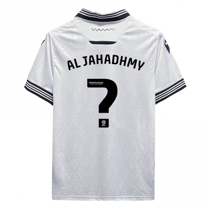 Men Football Murtadha Al-Jahadhmy #0 White Away Jersey 2023/24 T-Shirt