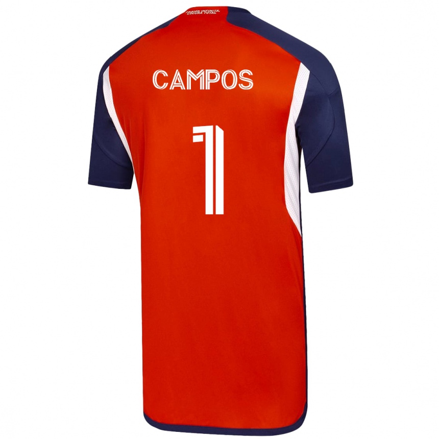 Men Football Natalia Campos #1 White Away Jersey 2023/24 T-Shirt