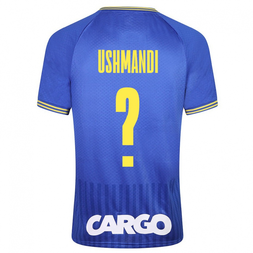 Men Football Anar Ushmandi #0 Blue Away Jersey 2023/24 T-Shirt