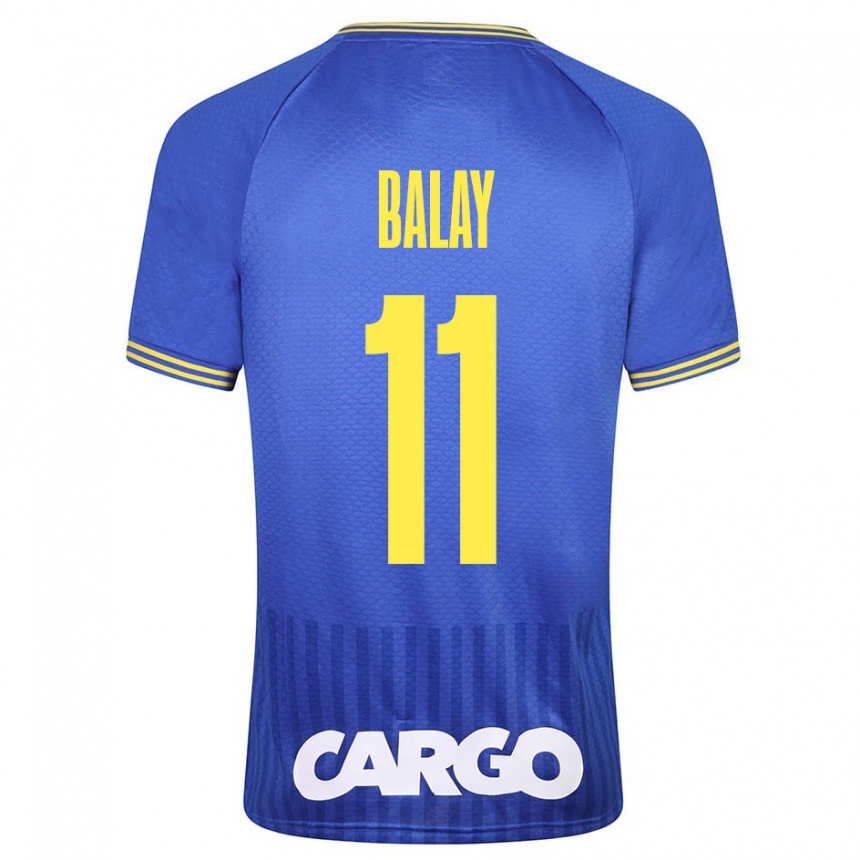 Men Football Yehuda Balay #11 Blue Away Jersey 2023/24 T-Shirt