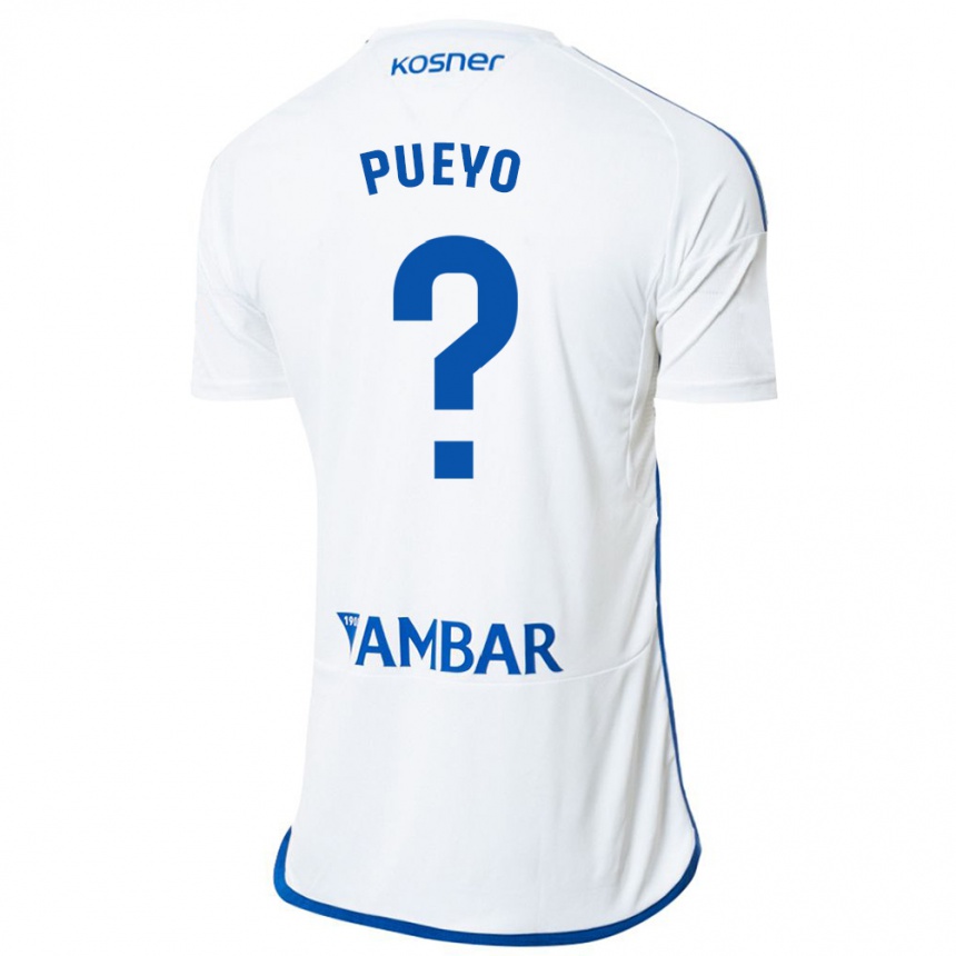 Women Football Alejandro Monserrate Pueyo #0 White Home Jersey 2023/24 T-Shirt