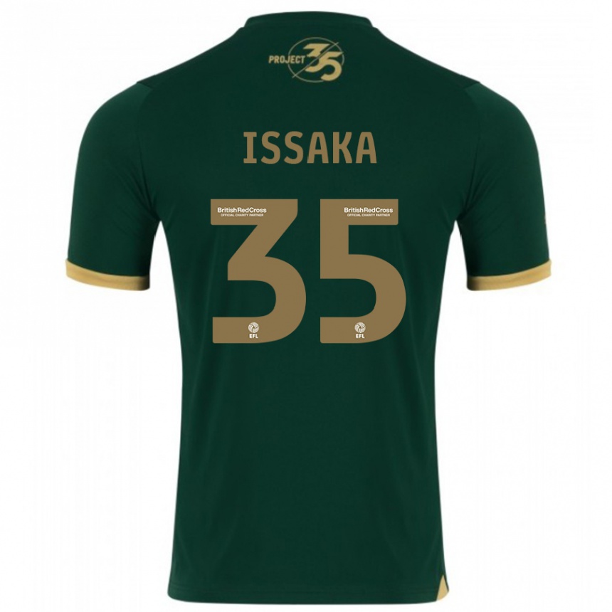 Women Football Freddie Issaka #35 Green Home Jersey 2023/24 T-Shirt