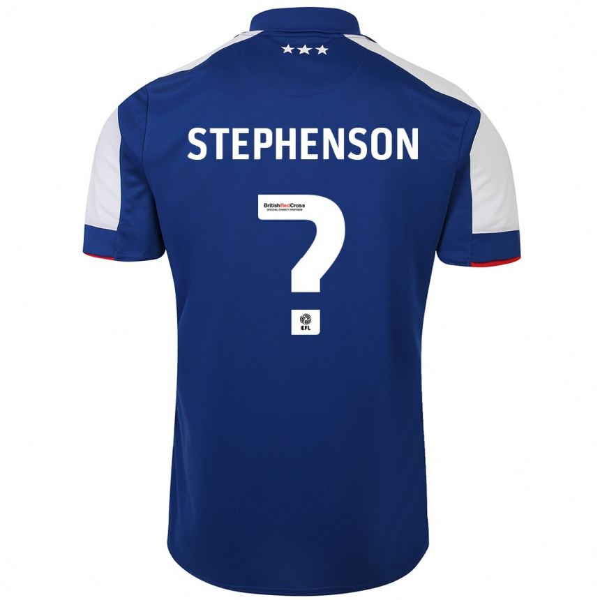 Women Football Sean Stephenson #0 Blue Home Jersey 2023/24 T-Shirt