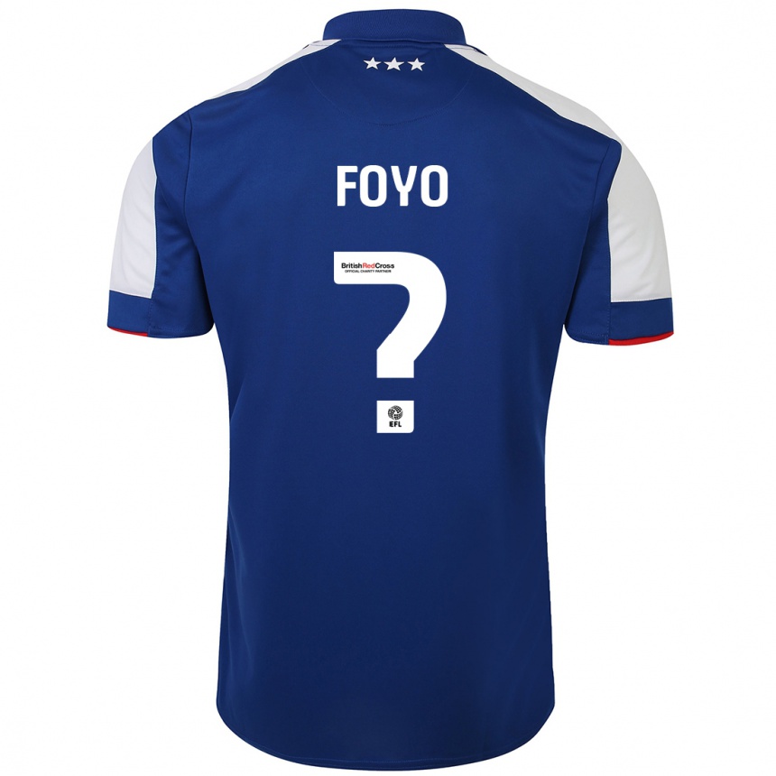 Women Football Osman Foyo #0 Blue Home Jersey 2023/24 T-Shirt