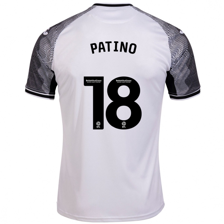 Women Football Charlie Patino #18 White Home Jersey 2023/24 T-Shirt