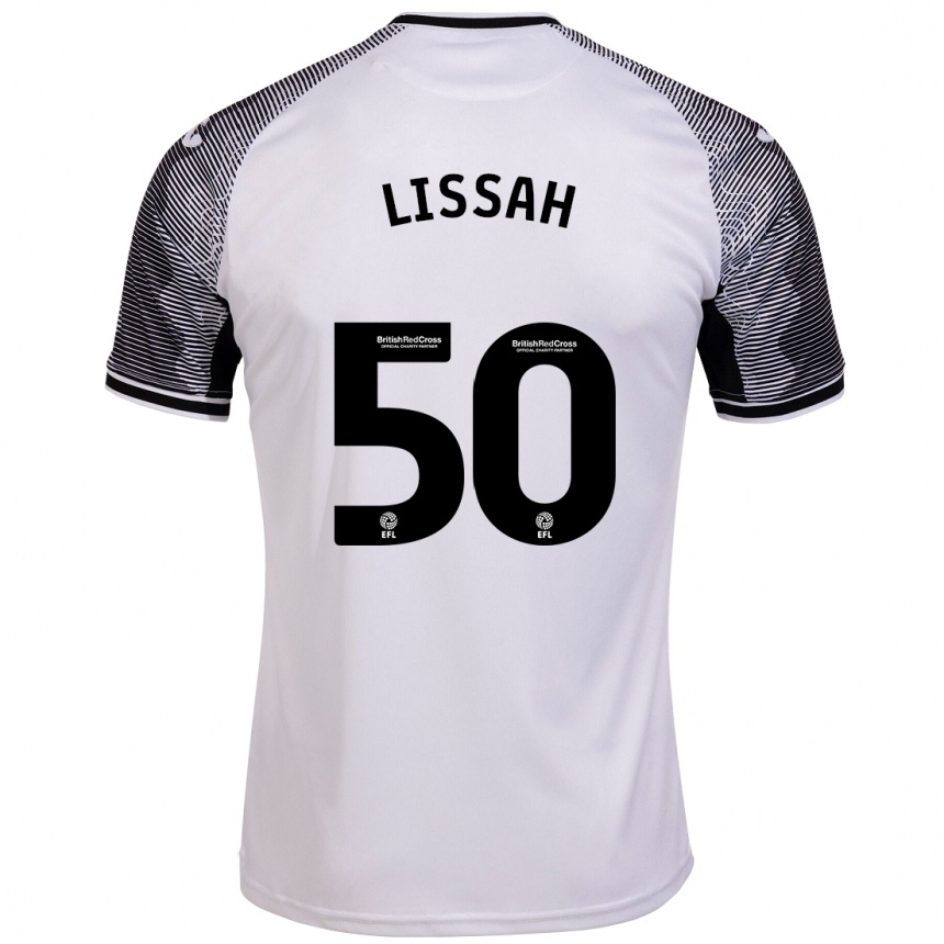 Women Football Filip Lissah #50 White Home Jersey 2023/24 T-Shirt