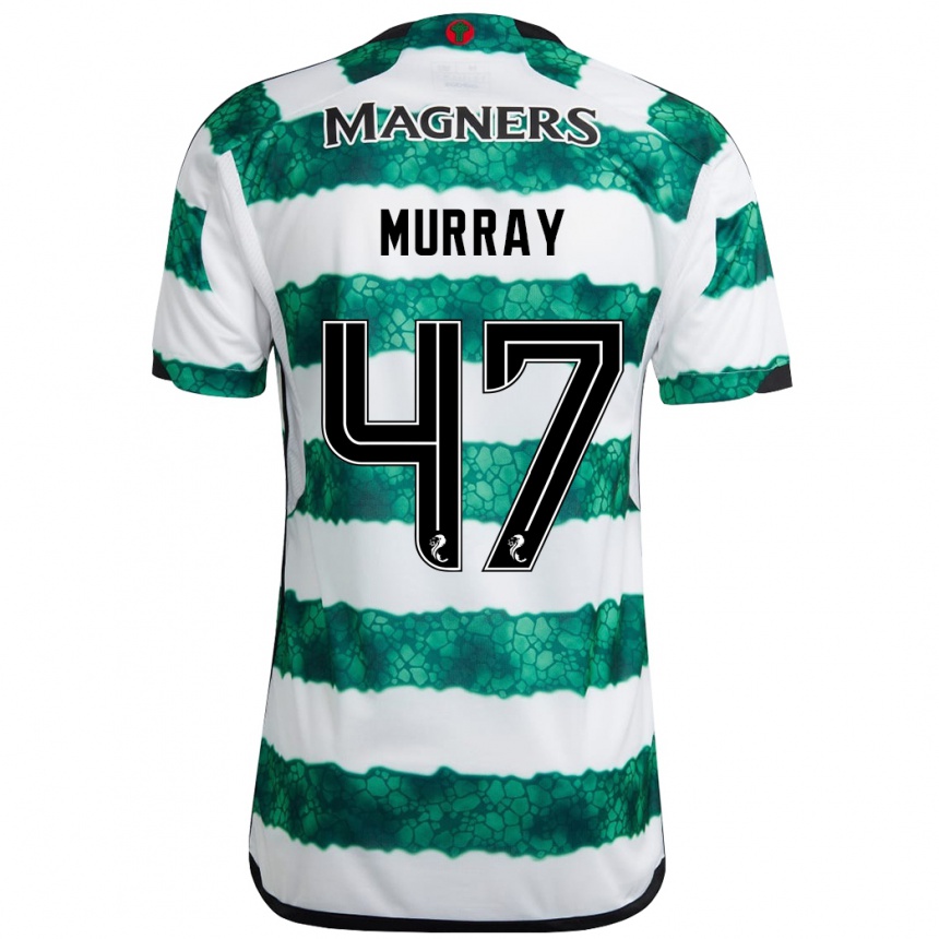 Women Football Dane Murray #47 Green Home Jersey 2023/24 T-Shirt