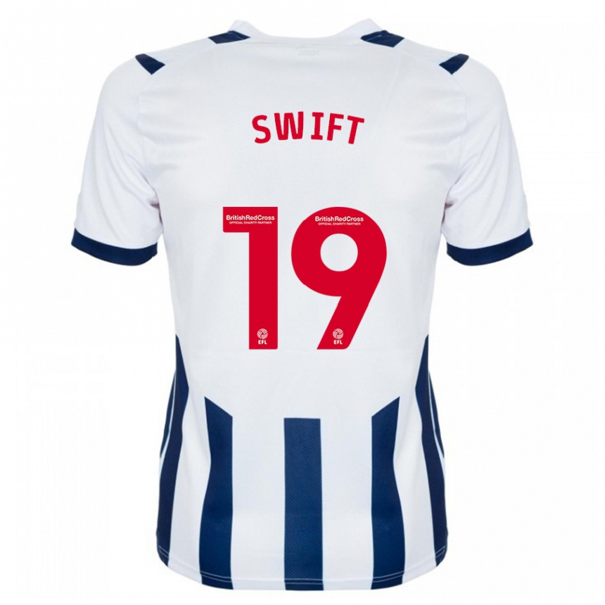 Women Football John Swift #19 White Home Jersey 2023/24 T-Shirt