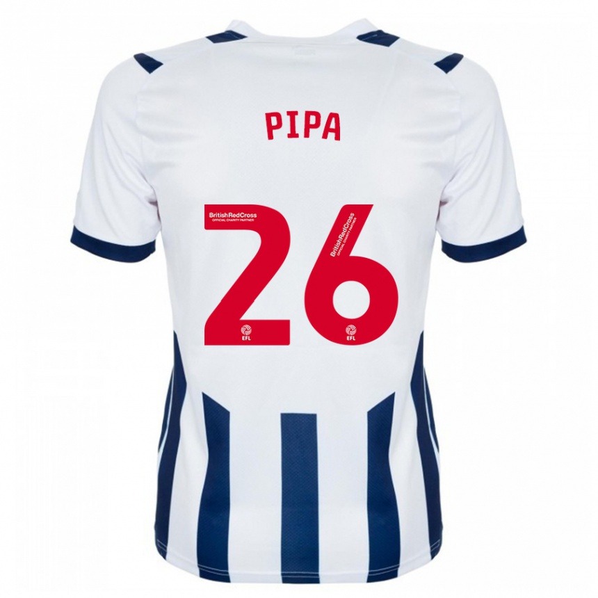 Women Football Pipa #26 White Home Jersey 2023/24 T-Shirt