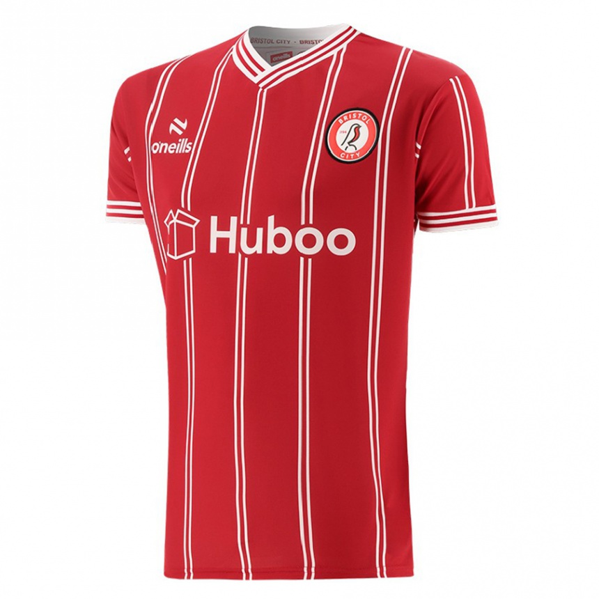 Women Football Amalie Thestrup #17 Red Home Jersey 2023/24 T-Shirt