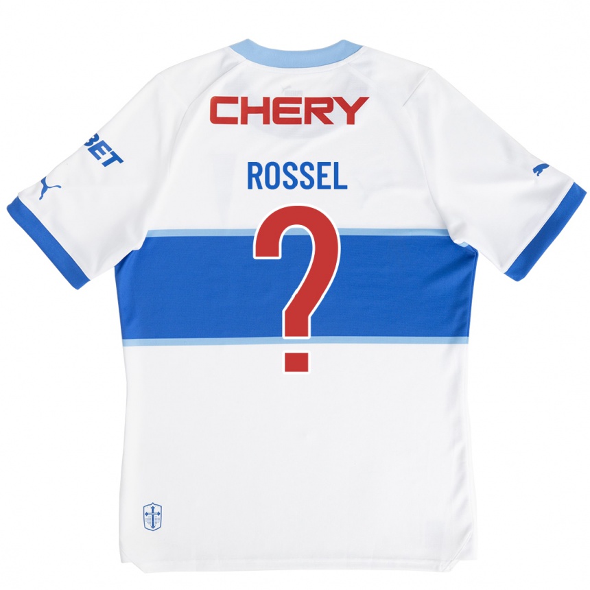 Women Football Juan Francisco Rossel #0 White Home Jersey 2023/24 T-Shirt