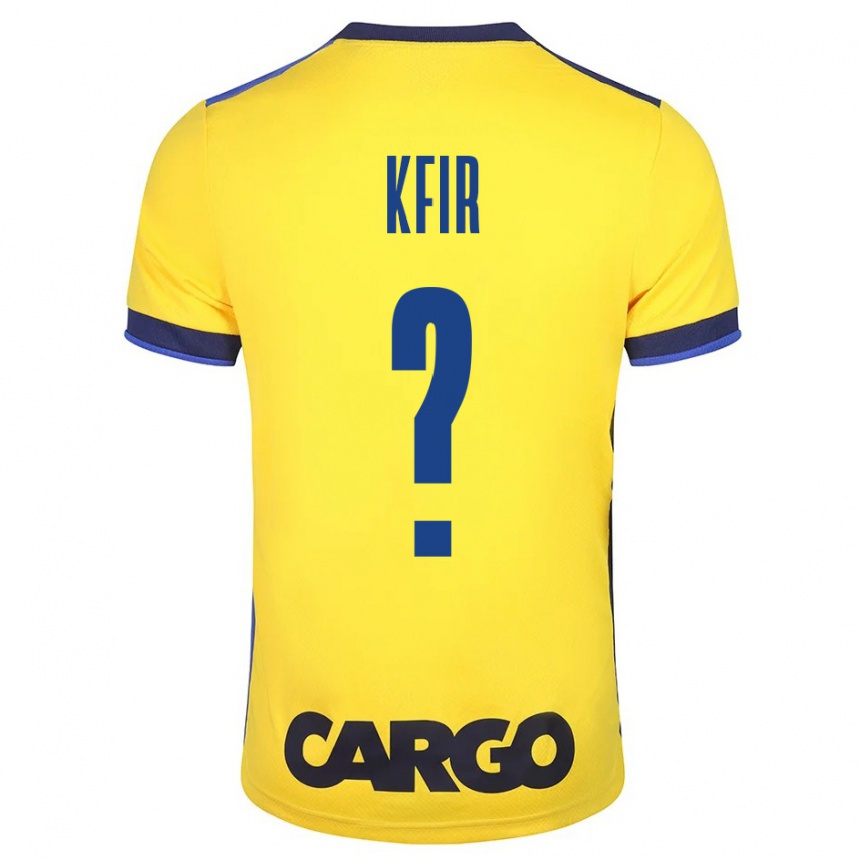 Women Football Yuval Kfir #0 Yellow Home Jersey 2023/24 T-Shirt