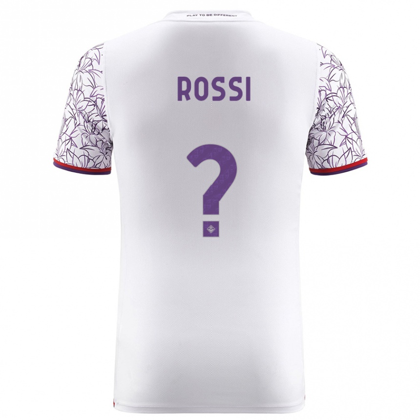 Women Football Alessandro Rossi #0 White Away Jersey 2023/24 T-Shirt