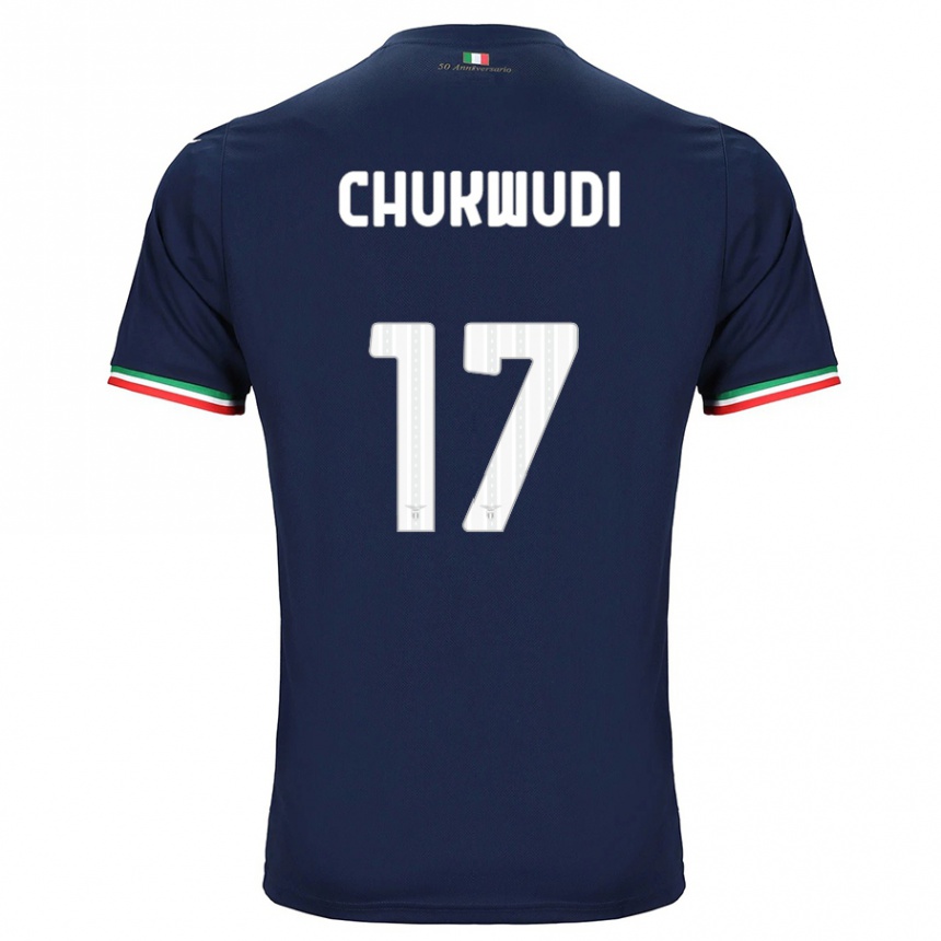 Women Football Ogonna Franca Chukwudi #17 Navy Away Jersey 2023/24 T-Shirt