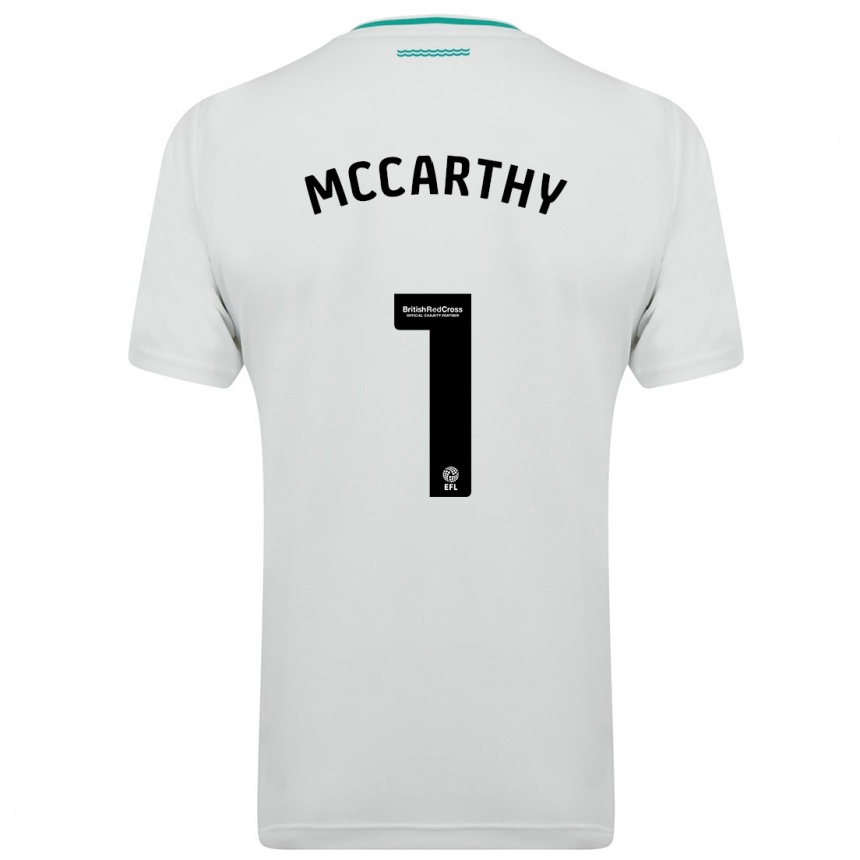 Women Football Alex Mccarthy #1 White Away Jersey 2023/24 T-Shirt