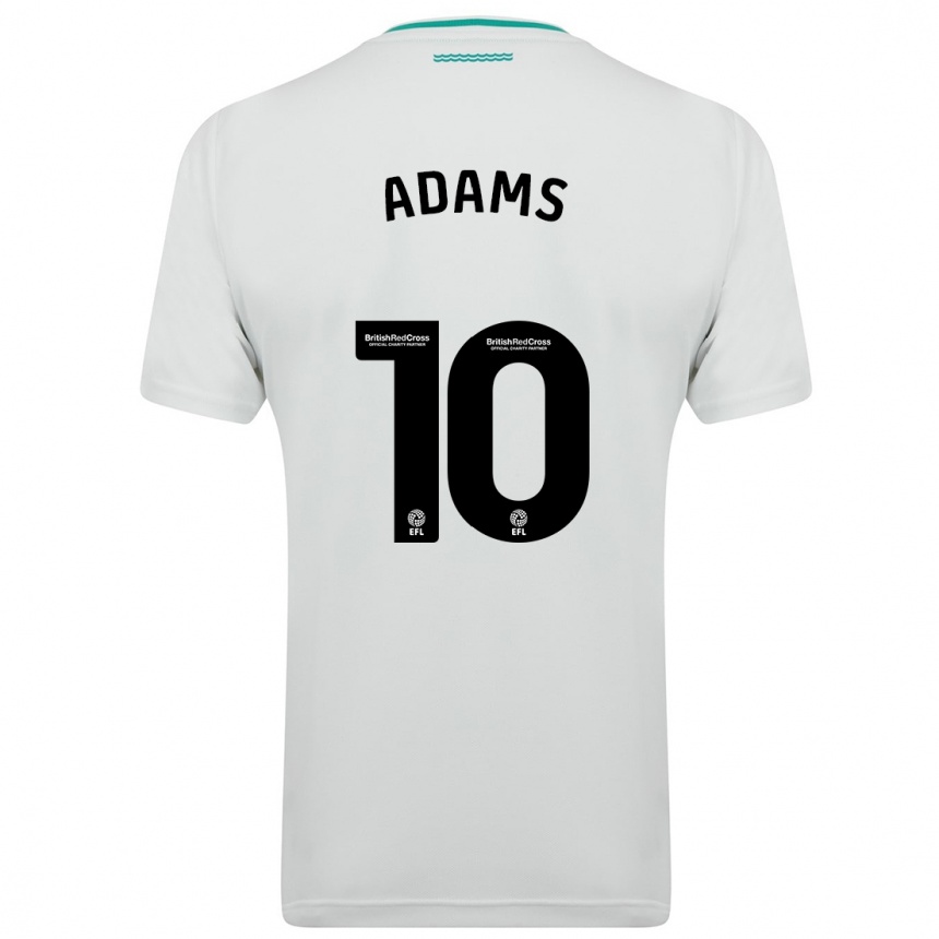 Women Football Ché Adams #10 White Away Jersey 2023/24 T-Shirt