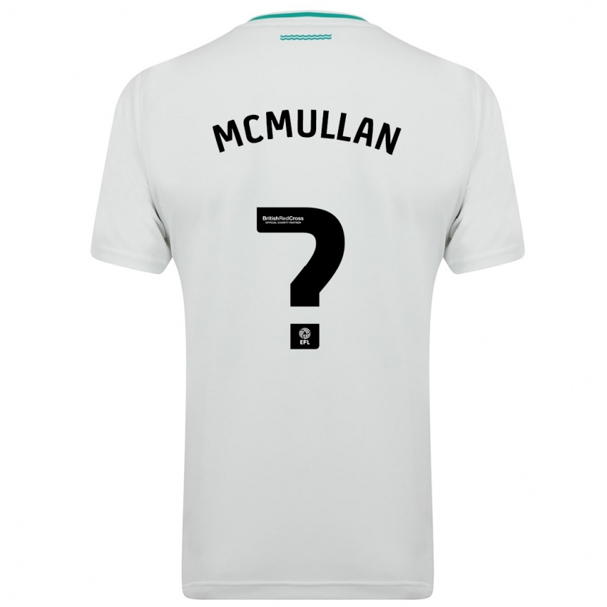 Women Football Korban Mcmullan #0 White Away Jersey 2023/24 T-Shirt